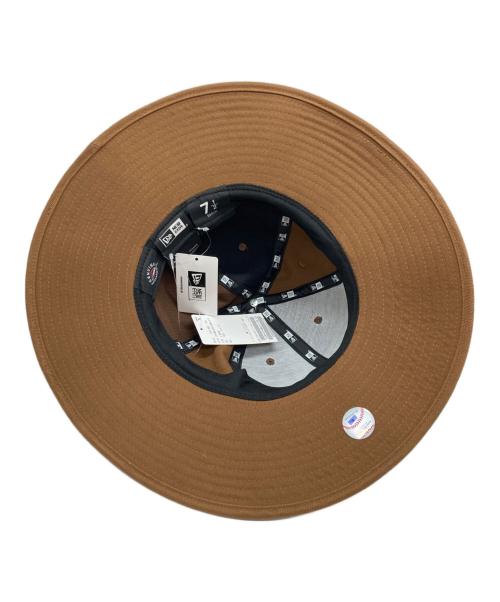 JOURNAL STANDARD（ジャーナルスタンダード）JOURNAL STANDARD (ジャーナルスタンダード) New Era (ニューエラ) Fitted Long Brim Hat/フィッテド ロングブリムハット ブラウンの古着・服飾アイテム