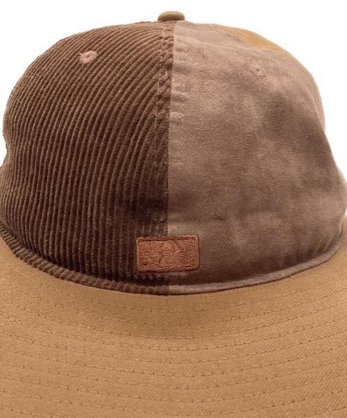 JOURNAL STANDARD（ジャーナルスタンダード）JOURNAL STANDARD (ジャーナルスタンダード) New Era (ニューエラ) Fitted Long Brim Hat/フィッテド ロングブリムハット ブラウンの古着・服飾アイテム