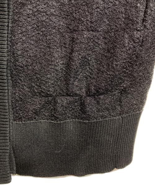 Y-3（ワイスリー）Y-3 (ワイスリー) W CLASIC SHEER KNIT CARDIGAN/クラシックシアーニットカーディガン ブラック サイズ:2XSの古着・服飾アイテム