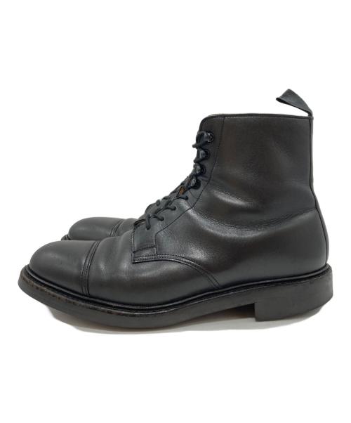 Crockett & Jones（クロケット＆ジョーンズ）Crockett & Jones (クロケット＆ジョーンズ) カントリーブーツ ブラック サイズ:6・1/2の古着・服飾アイテム