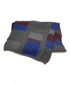 COMME des GARCONS SHIRTコムデギャルソンシャツ）の古着「パッチデザインストール」｜グレー