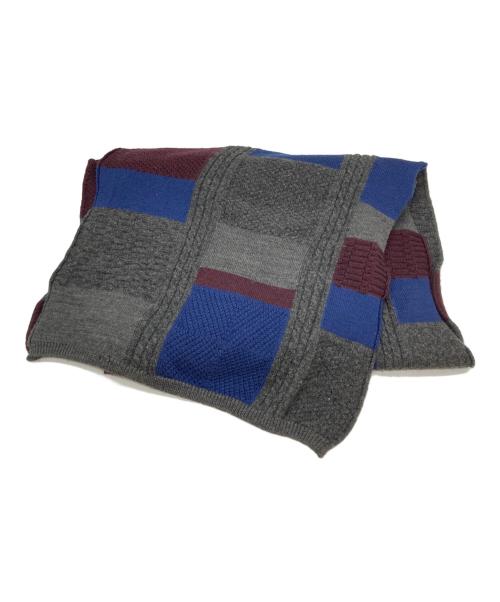 COMME des GARCONS SHIRT（コムデギャルソンシャツ）COMME des GARCONS SHIRT (コムデギャルソンシャツ) パッチデザインストール グレーの古着・服飾アイテム