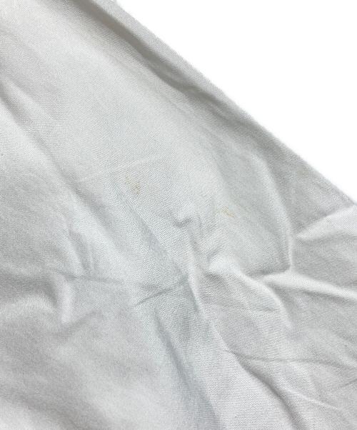 YOHJI YAMAMOTO（ヨウジヤマモト）YOHJI YAMAMOTO (ヨウジヤマモト) ジップライダースシャツワンピース/Zip-up moto shirt dress ホワイト サイズ:1の古着・服飾アイテム