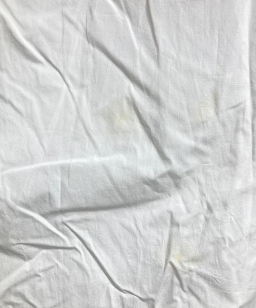 YOHJI YAMAMOTO（ヨウジヤマモト）YOHJI YAMAMOTO (ヨウジヤマモト) ジップライダースシャツワンピース/Zip-up moto shirt dress ホワイト サイズ:1の古着・服飾アイテム