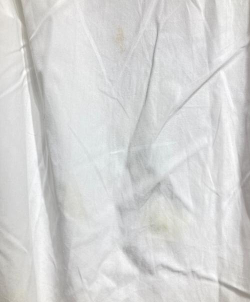 YOHJI YAMAMOTO（ヨウジヤマモト）YOHJI YAMAMOTO (ヨウジヤマモト) ジップライダースシャツワンピース/Zip-up moto shirt dress ホワイト サイズ:1の古着・服飾アイテム