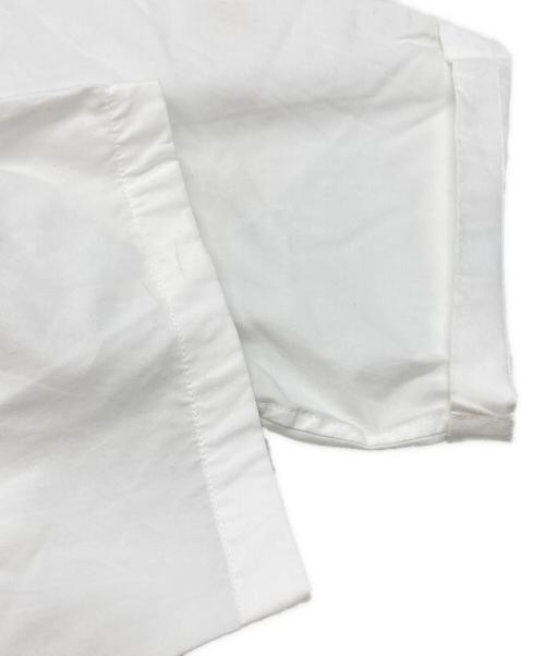 YOHJI YAMAMOTO（ヨウジヤマモト）YOHJI YAMAMOTO (ヨウジヤマモト) ジップライダースシャツワンピース/Zip-up moto shirt dress ホワイト サイズ:1の古着・服飾アイテム