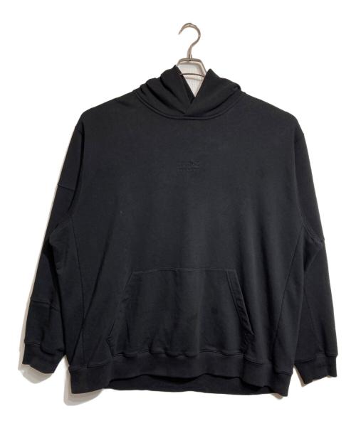 MM6 Maison Margiela（エムエムシックスメゾンマルジェラ）MM6 Maison Margiela (エムエムシックスメゾンマルジェラ) プルオーバーパーカー ブラック サイズ:Mの古着・服飾アイテム