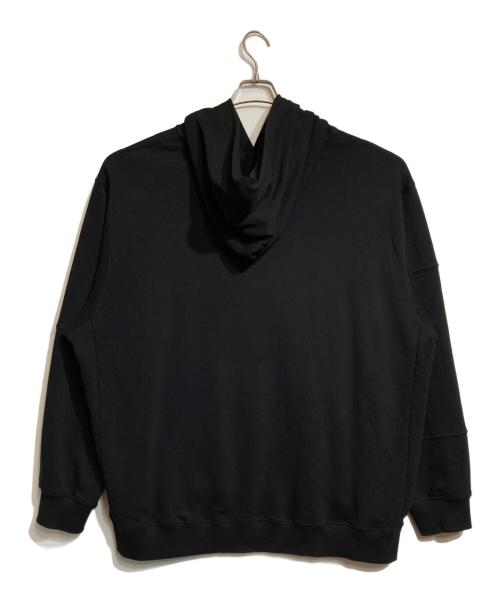 MM6 Maison Margiela（エムエムシックスメゾンマルジェラ）MM6 Maison Margiela (エムエムシックスメゾンマルジェラ) プルオーバーパーカー ブラック サイズ:Mの古着・服飾アイテム