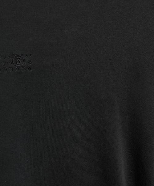 MM6 Maison Margiela（エムエムシックスメゾンマルジェラ）MM6 Maison Margiela (エムエムシックスメゾンマルジェラ) プルオーバーパーカー ブラック サイズ:Mの古着・服飾アイテム