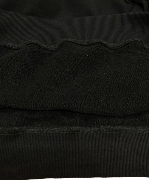 MM6 Maison Margiela（エムエムシックスメゾンマルジェラ）MM6 Maison Margiela (エムエムシックスメゾンマルジェラ) プルオーバーパーカー ブラック サイズ:Mの古着・服飾アイテム