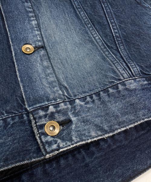 kolor/BEACON（カラービーコン）kolor/BEACON (カラービーコン) 10ozデニムブルゾン/前変形ブルゾン インディゴ サイズ:2の古着・服飾アイテム