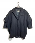 MM6 Maison Margielaエムエムシックスメゾンマルジェラ）の古着「ウールチェスターコート」｜ブラック