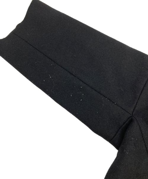 MM6 Maison Margiela（エムエムシックスメゾンマルジェラ）MM6 Maison Margiela (エムエムシックスメゾンマルジェラ) ウールチェスターコート ブラック サイズ:36の古着・服飾アイテム