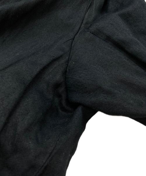 ANN DEMEULEMEESTER（アンドゥムルメステール）ANN DEMEULEMEESTER (アンドゥムルメステール) ティアードジャケット ブラック サイズ:34の古着・服飾アイテム