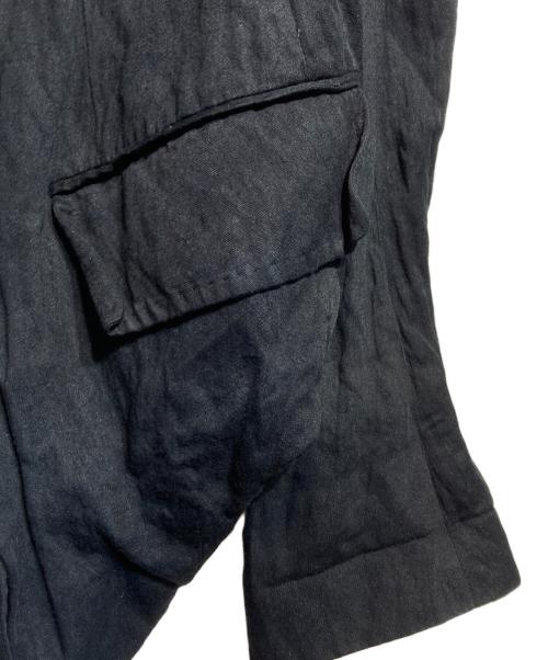 ANN DEMEULEMEESTER（アンドゥムルメステール）ANN DEMEULEMEESTER (アンドゥムルメステール) ティアードジャケット ブラック サイズ:34の古着・服飾アイテム