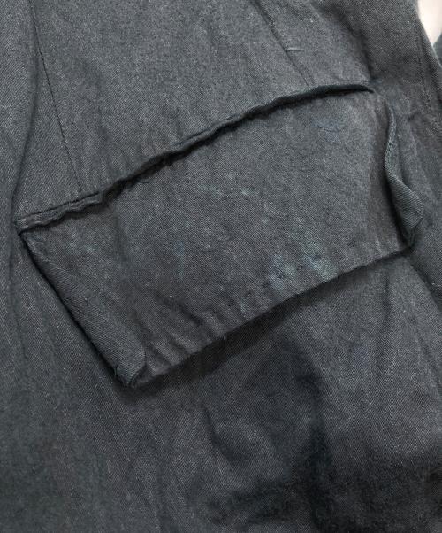 ANN DEMEULEMEESTER（アンドゥムルメステール）ANN DEMEULEMEESTER (アンドゥムルメステール) ティアードジャケット ブラック サイズ:34の古着・服飾アイテム