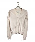 Maison Margielaメゾンマルジェラ）の古着「エルボーパッチカーディガン」｜ピンク