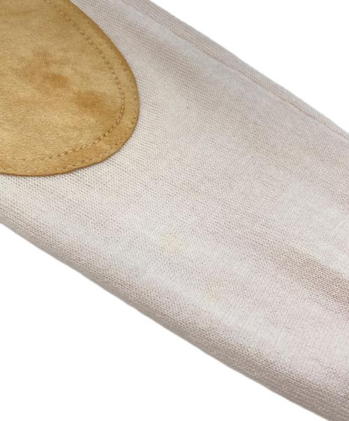 Maison Margiela（メゾンマルジェラ）Maison Margiela (メゾンマルジェラ) エルボーパッチカーディガン ピンク サイズ:Mの古着・服飾アイテム