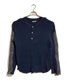 RANDY（ランディー）の古着「ICICLESサーマルカットソー」｜ネイビー