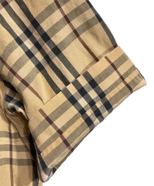 BURBERRY BLACK LABEL（バーバリーブラックレーベル）BURBERRY BLACK LABEL (バーバリーブラックレーベル) ノバチェックS/Sシャツ/Nova Check S/S Shirt ベージュ サイズ:1の古着・服飾アイテム