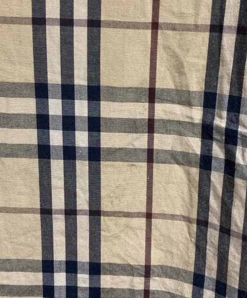 BURBERRY BLACK LABEL（バーバリーブラックレーベル）BURBERRY BLACK LABEL (バーバリーブラックレーベル) ノバチェックS/Sシャツ/Nova Check S/S Shirt ベージュ サイズ:1の古着・服飾アイテム