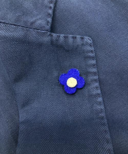 LARDINI（ラルディーニ）LARDINI (ラルディーニ) ERMENEGILDO ZEGNA (エルメネジルド・ゼニア) テーラードジャケット ネイビー サイズ:48の古着・服飾アイテム