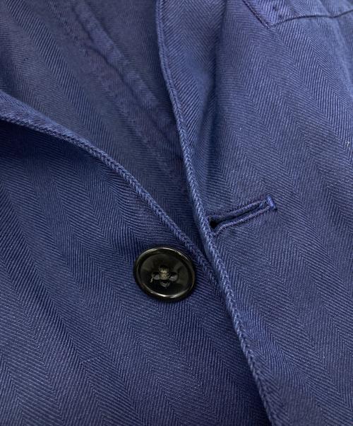 LARDINI（ラルディーニ）LARDINI (ラルディーニ) ERMENEGILDO ZEGNA (エルメネジルド・ゼニア) テーラードジャケット ネイビー サイズ:48の古着・服飾アイテム