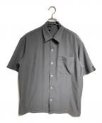 N.HOOLYWOODエヌ ハリウッド）の古着「HALF SLEEVE SHIRT/ハーフスリーブシャツ」｜グレー