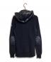 MONCLER (モンクレール) ナイロン切替ニットカーディガン ブラック サイズ:XS：25000円