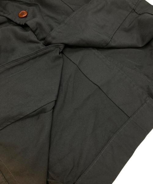 COMME des GARCONS HOMME PLUS（コムデギャルソンオムプリュス）COMME des GARCONS HOMME PLUS (コムデギャルソンオムプリュス) ポリエステル縮絨テーラードジャケット ブラック サイズ:Lの古着・服飾アイテム