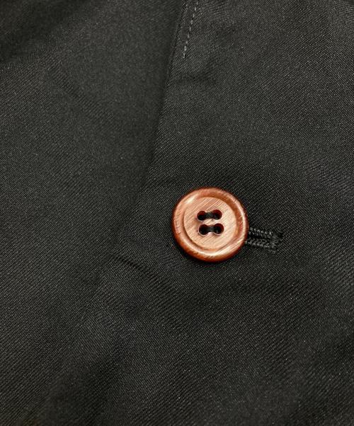 COMME des GARCONS HOMME PLUS（コムデギャルソンオムプリュス）COMME des GARCONS HOMME PLUS (コムデギャルソンオムプリュス) ポリエステル縮絨テーラードジャケット ブラック サイズ:Lの古着・服飾アイテム