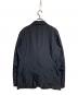 COMME des GARCONS HOMME PLUS (コムデギャルソンオムプリュス) ポリエステル縮絨テーラードジャケット ブラック サイズ:L：80000円