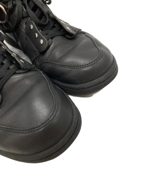 NIKE（ナイキ）NIKE COMME des GARCONS HOMME PLUS (コムデギャルソンオムプリュス) Air Jordan 1 High STRAP SP-C/エア ジョーダン 1 ハイ ストラップ SP-C ブラック サイズ:29cmの古着・服飾アイテム