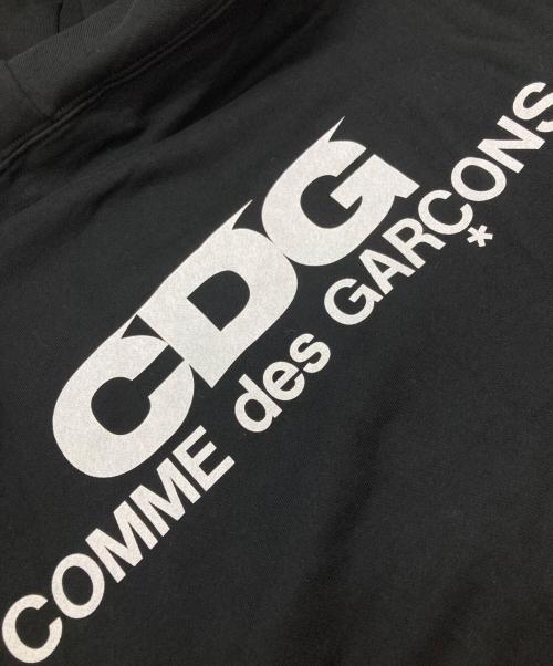 CGD COMME des GARCONS（シーディージー コムデギャルソン）CGD COMME des GARCONS (シーディージー コムデギャルソン) FULL ZIP HOODED SWEATSHIRT ブラック サイズ:XLの古着・服飾アイテム