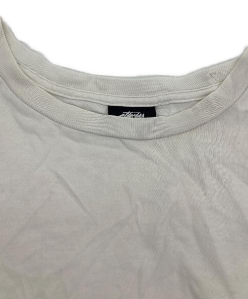 stussy（ステューシー）stussy (ステューシー) シャドーマンロゴカットソー ホワイト サイズ:	SIZE Mの古着・服飾アイテム