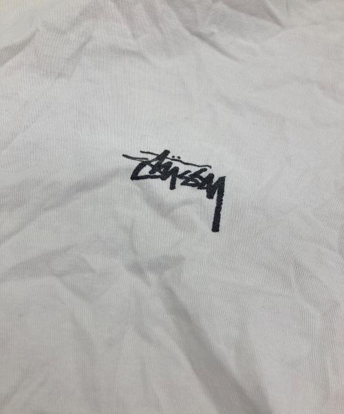 stussy（ステューシー）stussy (ステューシー) シャドーマンロゴカットソー ホワイト サイズ:	SIZE Mの古着・服飾アイテム