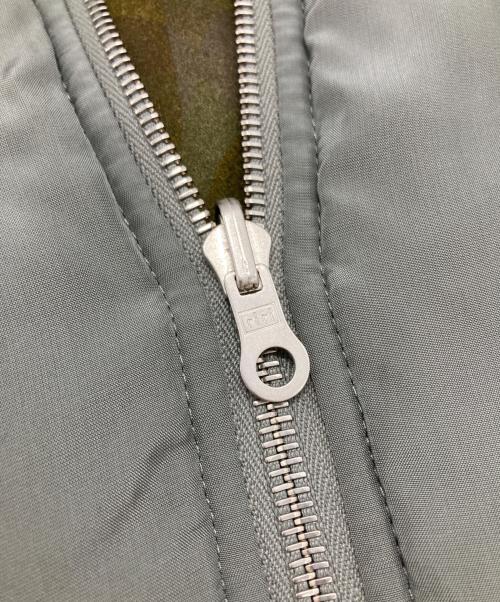 DRIES VAN NOTEN（ドリスヴァンノッテン）DRIES VAN NOTEN (ドリスヴァンノッテン) リバーシブルボンバージャケット グレー サイズ:Mの古着・服飾アイテム