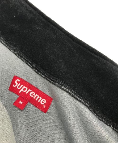 SUPREME（シュプリーム）Supreme (シュプリーム) Geo Velour Track Jacket グレー サイズ:Mの古着・服飾アイテム