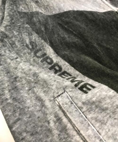 SUPREME（シュプリーム）Supreme (シュプリーム) Geo Velour Track Jacket グレー サイズ:Mの古着・服飾アイテム