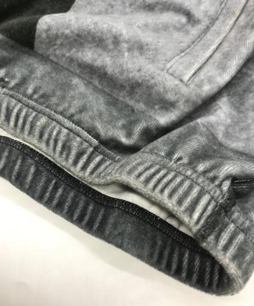 SUPREME（シュプリーム）Supreme (シュプリーム) Geo Velour Track Jacket グレー サイズ:Mの古着・服飾アイテム