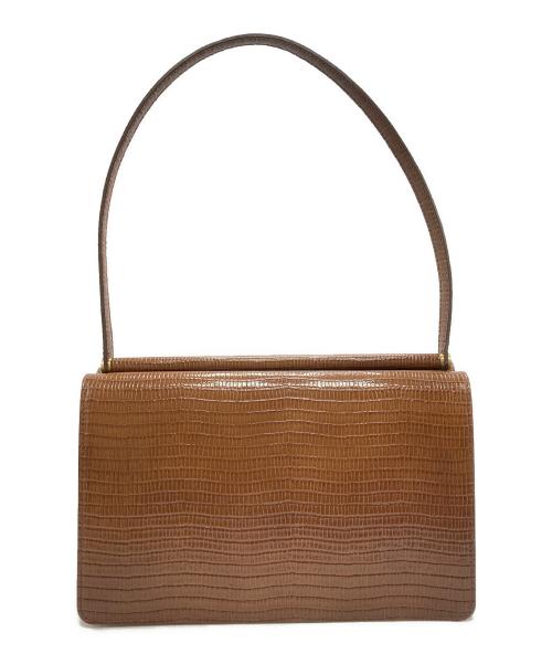 TOUT Y EST（トゥティエ）TOUT Y EST (トゥティエ) SAC PAUMELLE ブラウンの古着・服飾アイテム