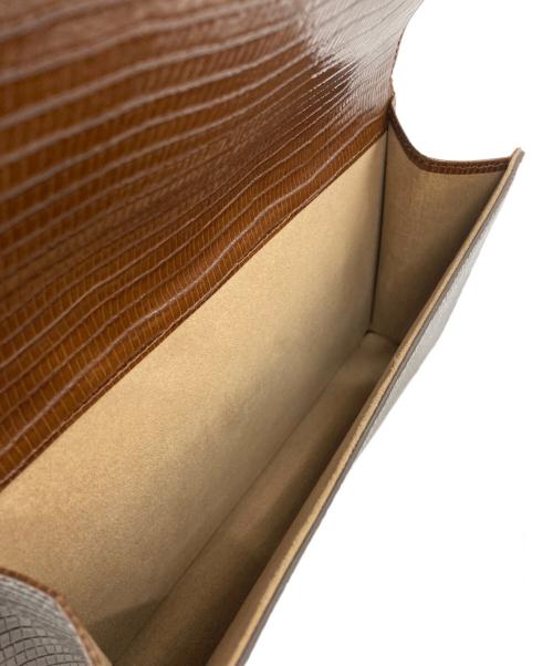 TOUT Y EST（トゥティエ）TOUT Y EST (トゥティエ) SAC PAUMELLE ブラウンの古着・服飾アイテム