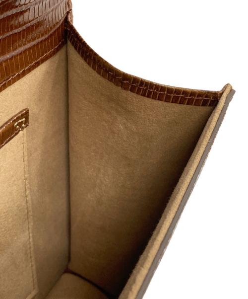 TOUT Y EST（トゥティエ）TOUT Y EST (トゥティエ) SAC PAUMELLE ブラウンの古着・服飾アイテム