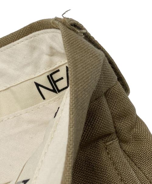NEAT（ニート）NEAT (ニート) コットンポリ2タックパンツ ブラウン サイズ:46の古着・服飾アイテム