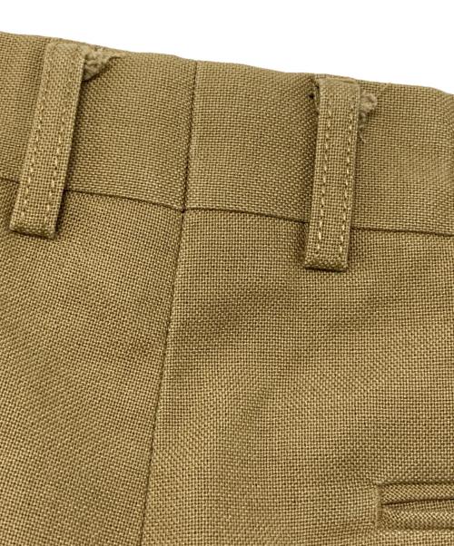 NEAT（ニート）NEAT (ニート) コットンポリ2タックパンツ ブラウン サイズ:46の古着・服飾アイテム