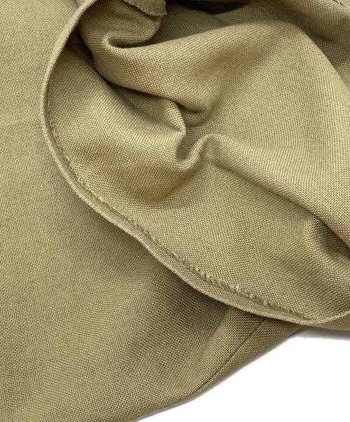 NEAT（ニート）NEAT (ニート) コットンポリ2タックパンツ ブラウン サイズ:46の古着・服飾アイテム