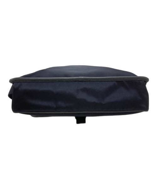 PRADA（プラダ）PRADA (プラダ) ロゴナイロンショルダーバッグ ネイビーの古着・服飾アイテム