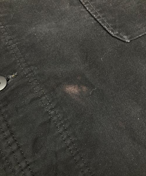 MONT KEMMEL（モンケメル）MONT KEMMEL (モンケメル) ブラックモールスキンジャケット ブラック サイズ:不明の古着・服飾アイテム