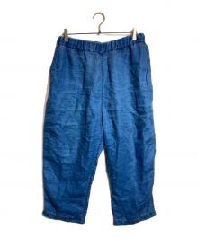 Porter Classic（ポータークラシック）の古着「リネンイージーパンツ」｜ブルー