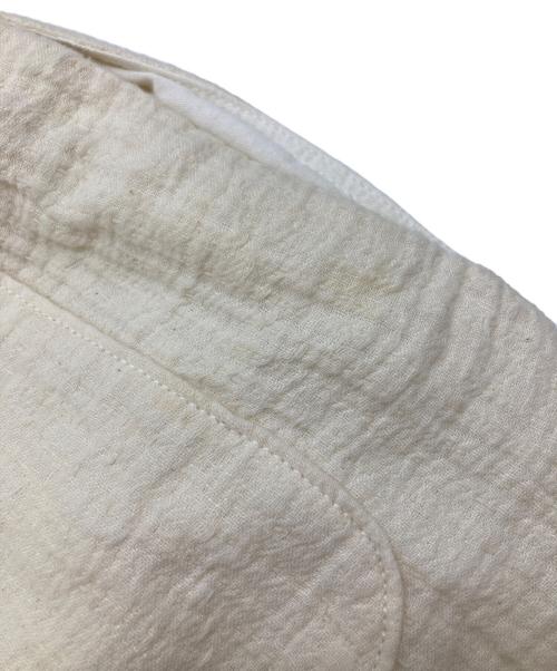 Porter Classic（ポータークラシック）Porter Classic (ポータークラシック) SASHIKO LINEN PEACE PANTS/刺し子リネンピースパンツ ホワイト サイズ:Mの古着・服飾アイテム